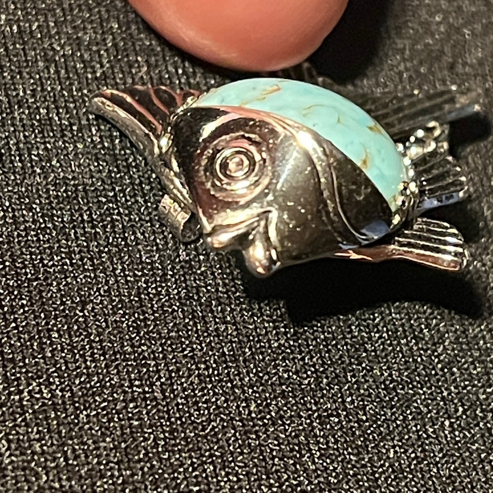Vintage brooch - Danecraft - Fish - Sterling Silver - Picture 2 of 6